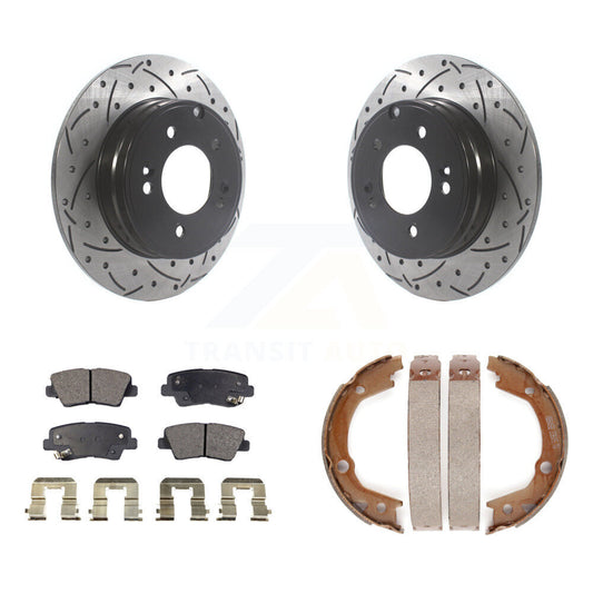 Coated Disc Rotors and Ceramic Brake Pads Kit-KDT-101509 - Kit.bestparts.ca