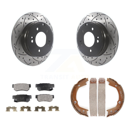 Coated Disc Rotors and Ceramic Brake Pads Kit-KDT-101510 - Kit.bestparts.ca