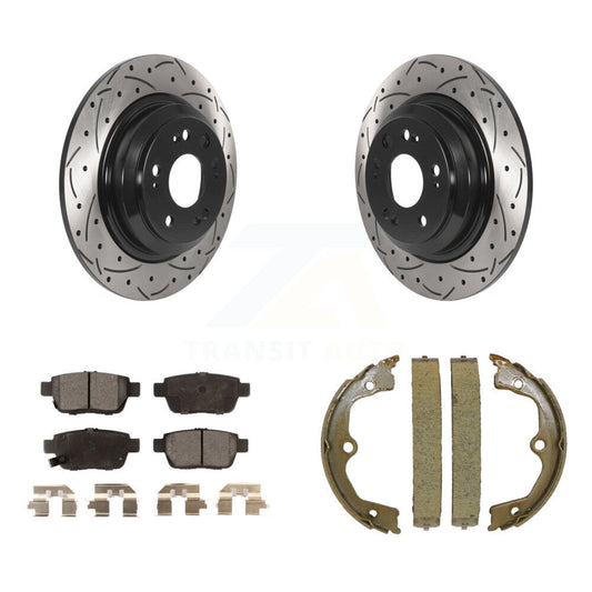 Coated Disc Rotors and Ceramic Brake Pads Kit-KDT-101513 - Kit.bestparts.ca