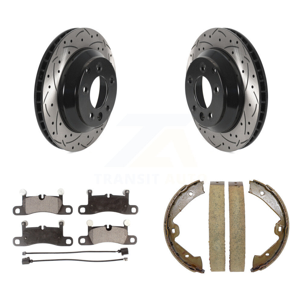 Coated Disc Rotors and Ceramic Brake Pads Kit-KDT-101514 - Kit.bestparts.ca
