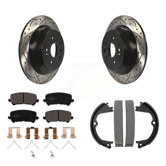 Coated Disc Rotors and Ceramic Brake Pads Kit-KDT-101515 - Kit.bestparts.ca