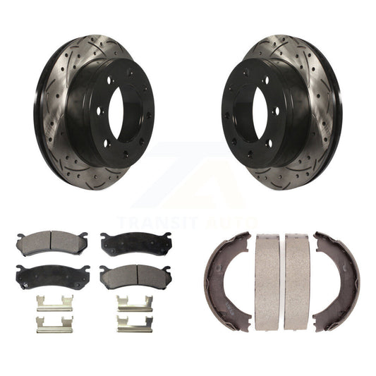 Coated Disc Rotors and Ceramic Brake Pads Kit-KDT-101519 - Kit.bestparts.ca