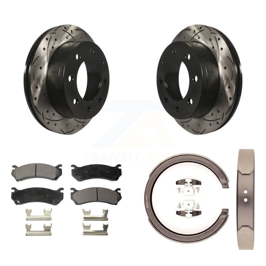 Coated Disc Rotors and Ceramic Brake Pads Kit-KDT-101520 - Kit.bestparts.ca