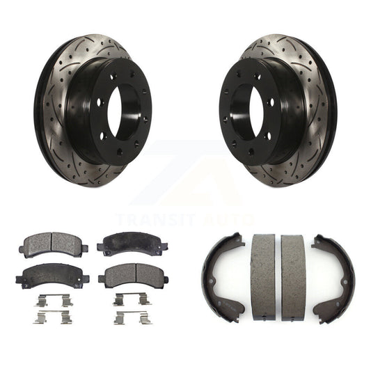 Coated Disc Rotors and Ceramic Brake Pads Kit-KDT-101527 - Kit.bestparts.ca