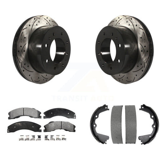 Coated Disc Rotors and Ceramic Brake Pads Kit-KDT-101531 - Kit.bestparts.ca