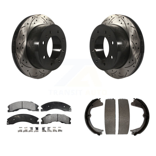 Coated Disc Rotors and Ceramic Brake Pads Kit-KDT-101532 - Kit.bestparts.ca