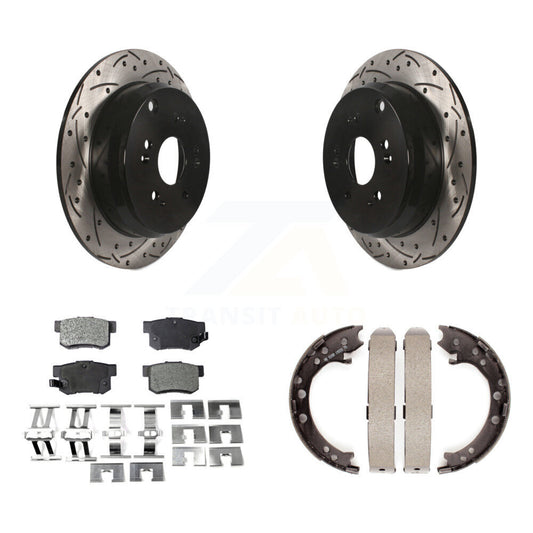 Coated Disc Rotors and Ceramic Brake Pads Kit-KDT-101534 - Kit.bestparts.ca