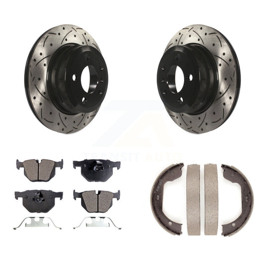 Coated Disc Rotors and Ceramic Brake Pads Kit-KDT-101536 - Kit.bestparts.ca