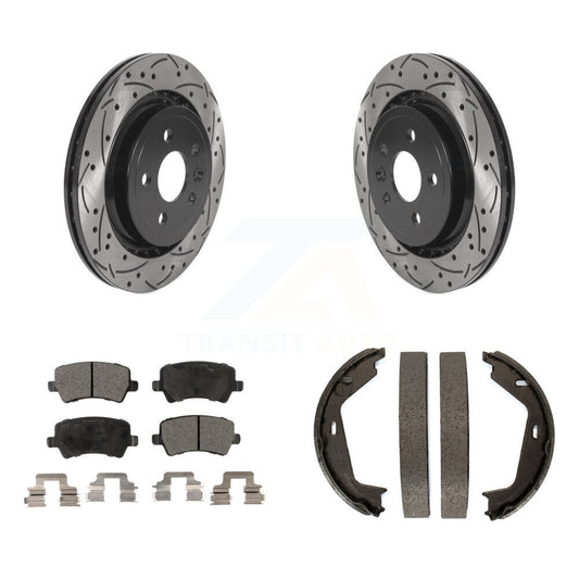 Coated Disc Rotors and Ceramic Brake Pads Kit-KDT-101541 - Kit.bestparts.ca