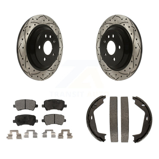 Coated Disc Rotors and Ceramic Brake Pads Kit-KDT-101542 - Kit.bestparts.ca