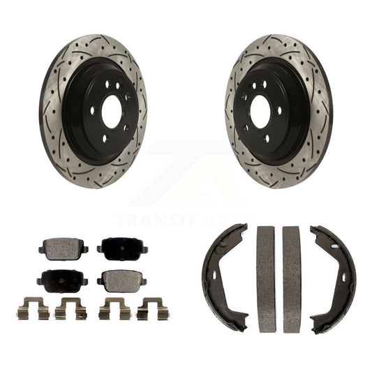 Coated Disc Rotors and Ceramic Brake Pads Kit-KDT-101543 - Kit.bestparts.ca