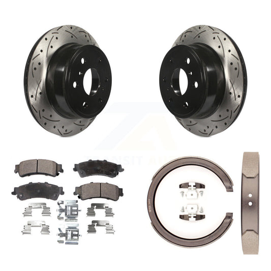 Coated Disc Rotors and Ceramic Brake Pads Kit-KDT-101544 - Kit.bestparts.ca