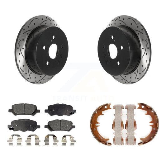 Coated Disc Rotors and Ceramic Brake Pads Kit-KDT-101545 - Kit.bestparts.ca