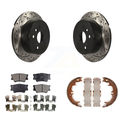 Coated Disc Rotors and Ceramic Brake Pads Kit-KDT-101548 - Kit.bestparts.ca