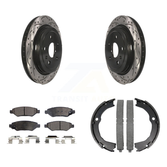 Coated Disc Rotors and Ceramic Brake Pads Kit-KDT-101552 - Kit.bestparts.ca