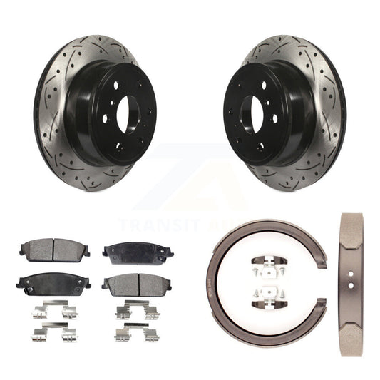 Coated Disc Rotors and Ceramic Brake Pads Kit-KDT-101555 - Kit.bestparts.ca