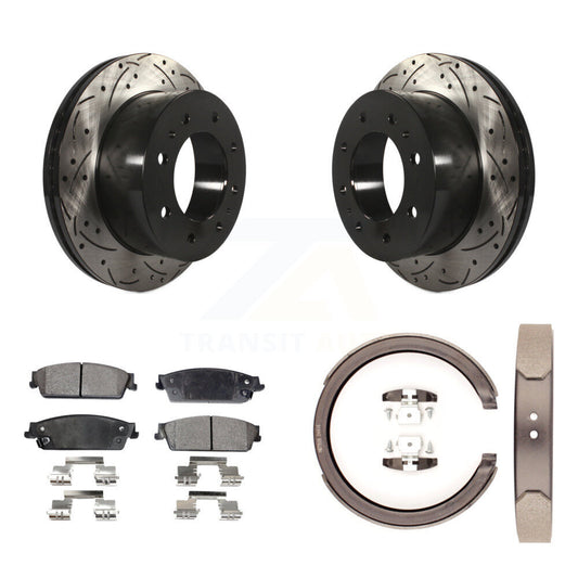 Coated Disc Rotors and Ceramic Brake Pads Kit-KDT-101556 - Kit.bestparts.ca