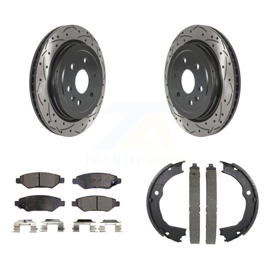 Coated Disc Rotors and Ceramic Brake Pads Kit-KDT-101557 - Kit.bestparts.ca