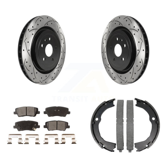 Coated Disc Rotors and Ceramic Brake Pads Kit-KDT-101565 - Kit.bestparts.ca
