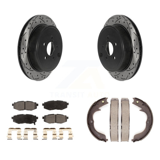 Coated Disc Rotors and Ceramic Brake Pads Kit-KDT-101566 - Kit.bestparts.ca