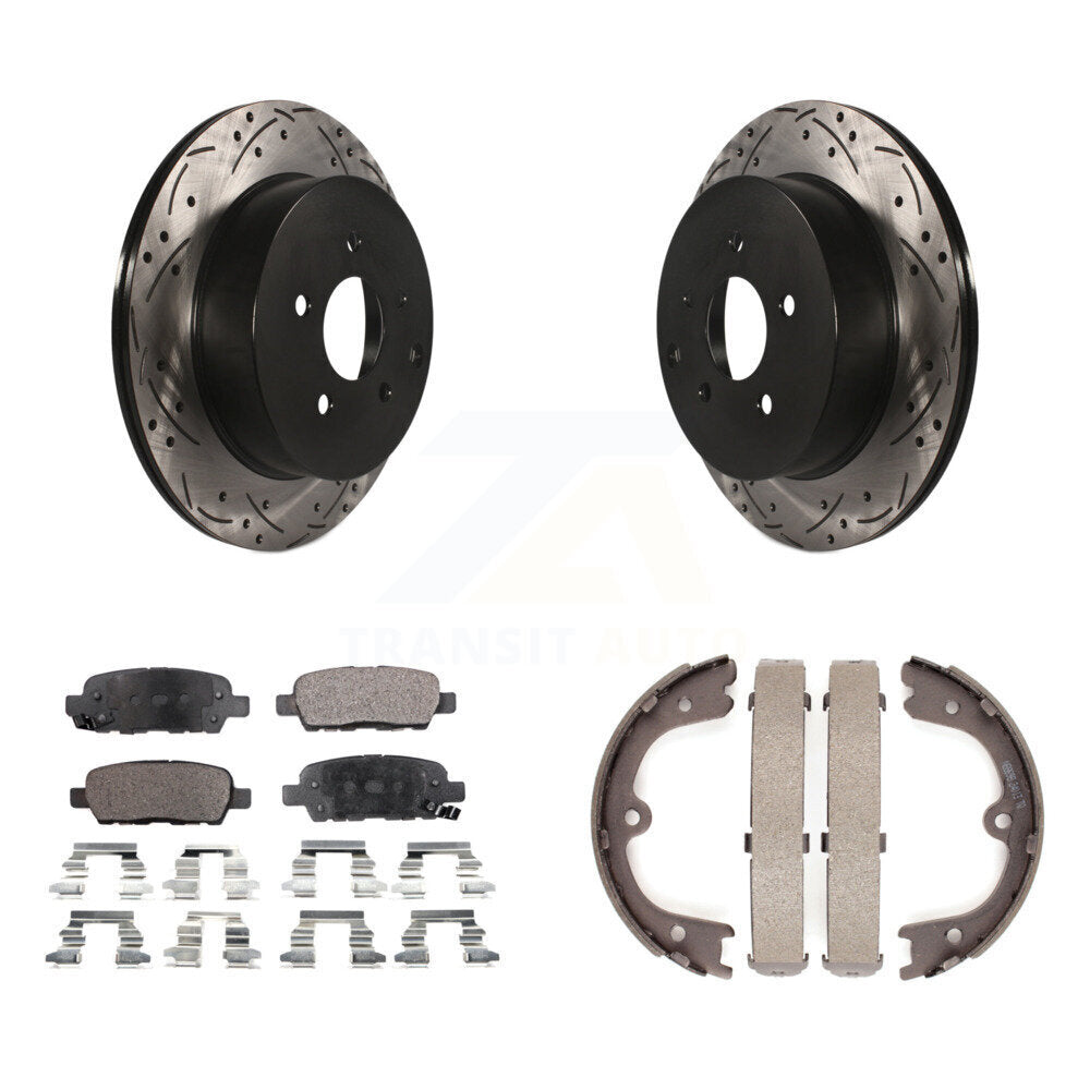 Coated Disc Rotors and Ceramic Brake Pads Kit-KDT-101570 - Kit.bestparts.ca