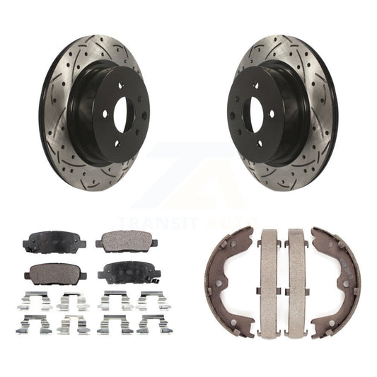 Coated Disc Rotors and Ceramic Brake Pads Kit-KDT-101572 - Kit.bestparts.ca