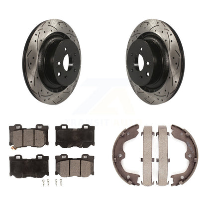 Coated Disc Rotors and Ceramic Brake Pads Kit-KDT-101573 - Kit.bestparts.ca