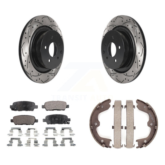 Coated Disc Rotors and Ceramic Brake Pads Kit-KDT-101576 - Kit.bestparts.ca