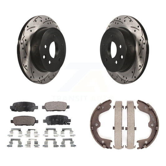 Coated Disc Rotors and Ceramic Brake Pads Kit-KDT-101582 - Kit.bestparts.ca