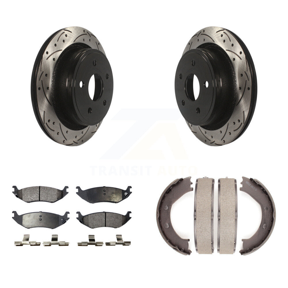 Coated Disc Rotors and Ceramic Brake Pads Kit-KDT-101587 - Kit.bestparts.ca Kit.bestparts.ca