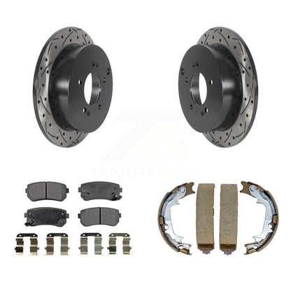 Coated Disc Rotors and Ceramic Brake Pads Kit-KDT-101591 - Kit.bestparts.ca