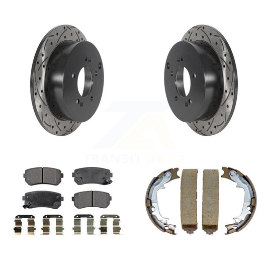 Coated Disc Rotors and Ceramic Brake Pads Kit-KDT-101591 - Kit.bestparts.ca