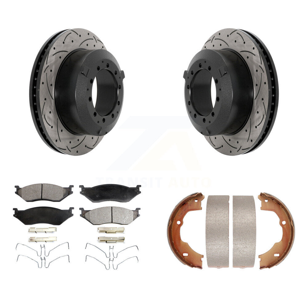 Coated Disc Rotors and Ceramic Brake Pads Kit-KDT-101593 - Kit.bestparts.ca Kit.bestparts.ca