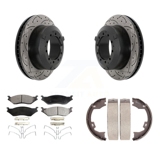 Coated Disc Rotors and Ceramic Brake Pads Kit-KDT-101594 - Kit.bestparts.ca