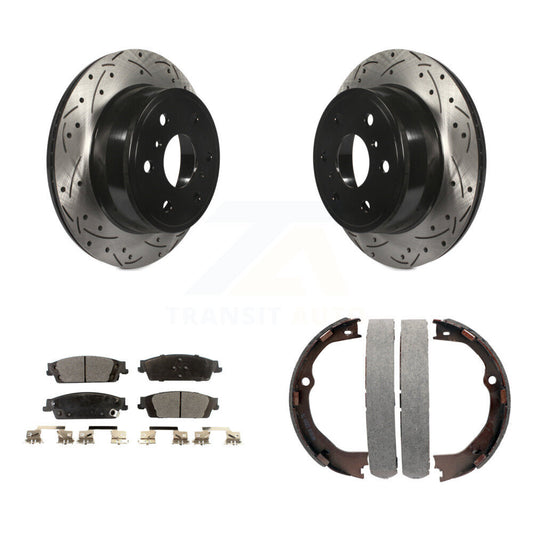Coated Disc Rotors and Ceramic Brake Pads Kit-KDT-101602 - Kit.bestparts.ca