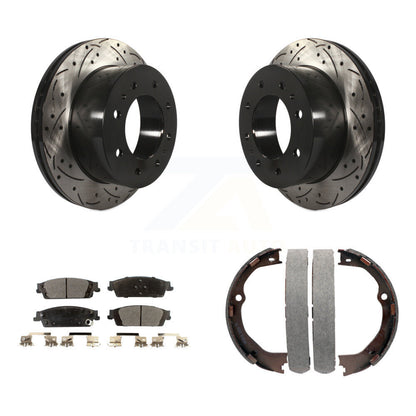 Coated Disc Rotors and Ceramic Brake Pads Kit-KDT-101603 - Kit.bestparts.ca