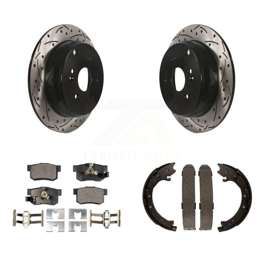 Coated Disc Rotors and Ceramic Brake Pads Kit-KDT-101605 - Kit.bestparts.ca