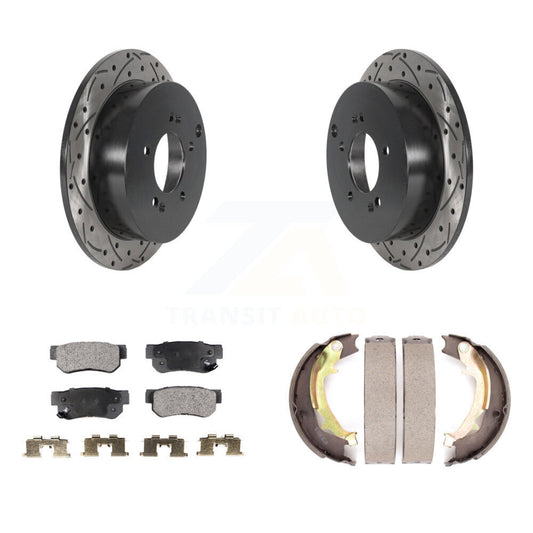 Coated Disc Rotors and Ceramic Brake Pads Kit-KDT-101606 - Kit.bestparts.ca
