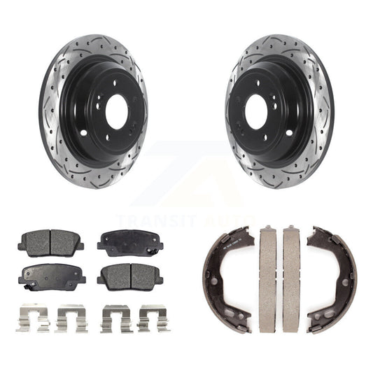 Coated Disc Rotors and Ceramic Brake Pads Kit-KDT-101608 - Kit.bestparts.ca