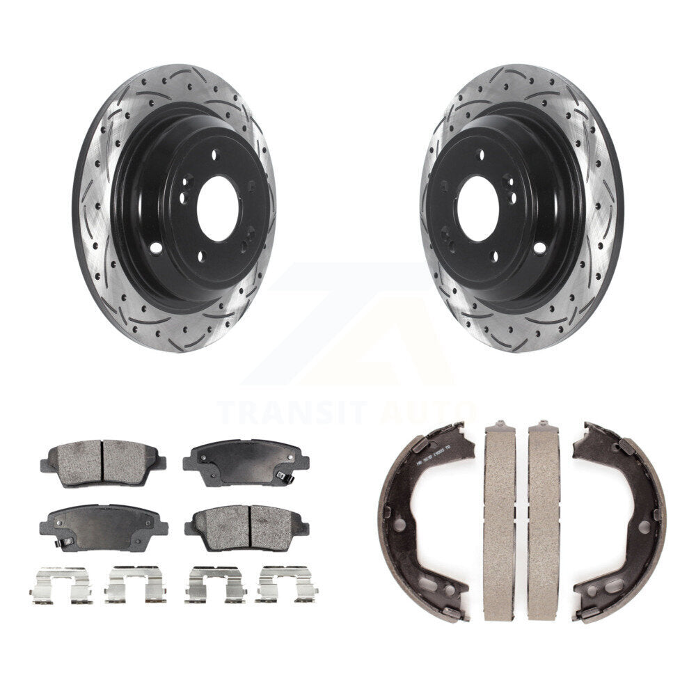 Coated Disc Rotors and Ceramic Brake Pads Kit-KDT-101609 - Kit.bestparts.ca Kit.bestparts.ca
