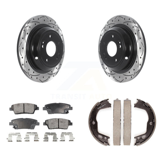 Coated Disc Rotors and Ceramic Brake Pads Kit-KDT-101609 - Kit.bestparts.ca
