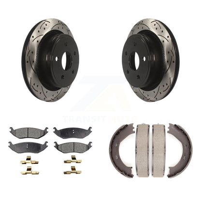 Coated Disc Rotors and Ceramic Brake Pads Kit-KDT-101612 - Kit.bestparts.ca