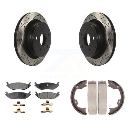 Coated Disc Rotors and Ceramic Brake Pads Kit-KDT-101613 - Kit.bestparts.ca