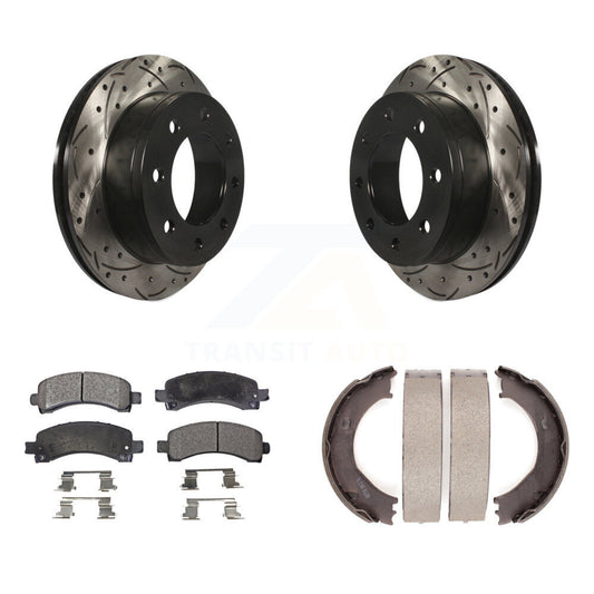 Coated Disc Rotors and Ceramic Brake Pads Kit-KDT-101614 - Kit.bestparts.ca