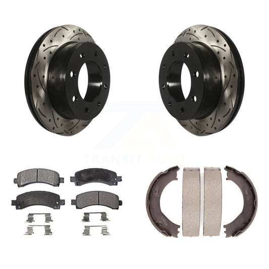 Coated Disc Rotors and Ceramic Brake Pads Kit-KDT-101616 - Kit.bestparts.ca