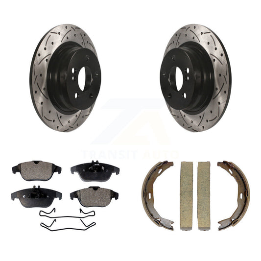 Coated Disc Rotors and Ceramic Brake Pads Kit-KDT-101617 - Kit.bestparts.ca