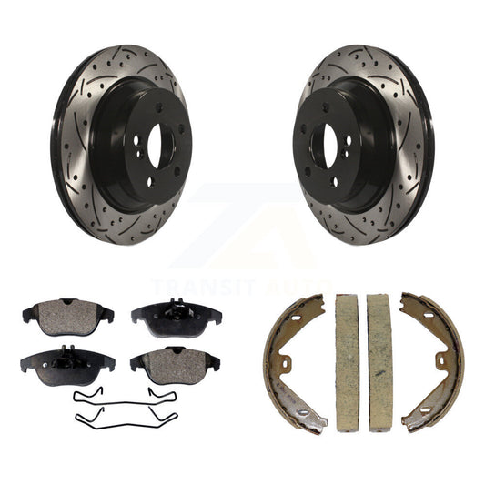 Coated Disc Rotors and Ceramic Brake Pads Kit-KDT-101619 - Kit.bestparts.ca