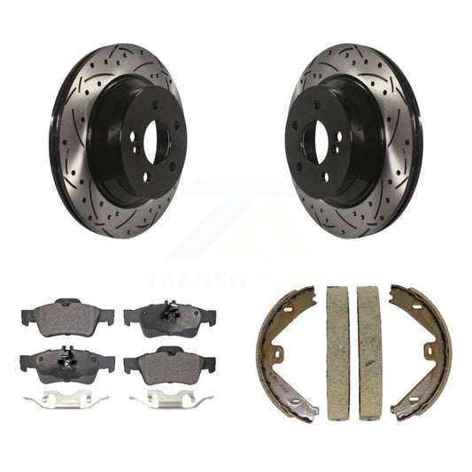 Coated Disc Rotors and Ceramic Brake Pads Kit-KDT-101620 - Kit.bestparts.ca
