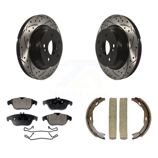 Coated Disc Rotors and Ceramic Brake Pads Kit-KDT-101622 - Kit.bestparts.ca