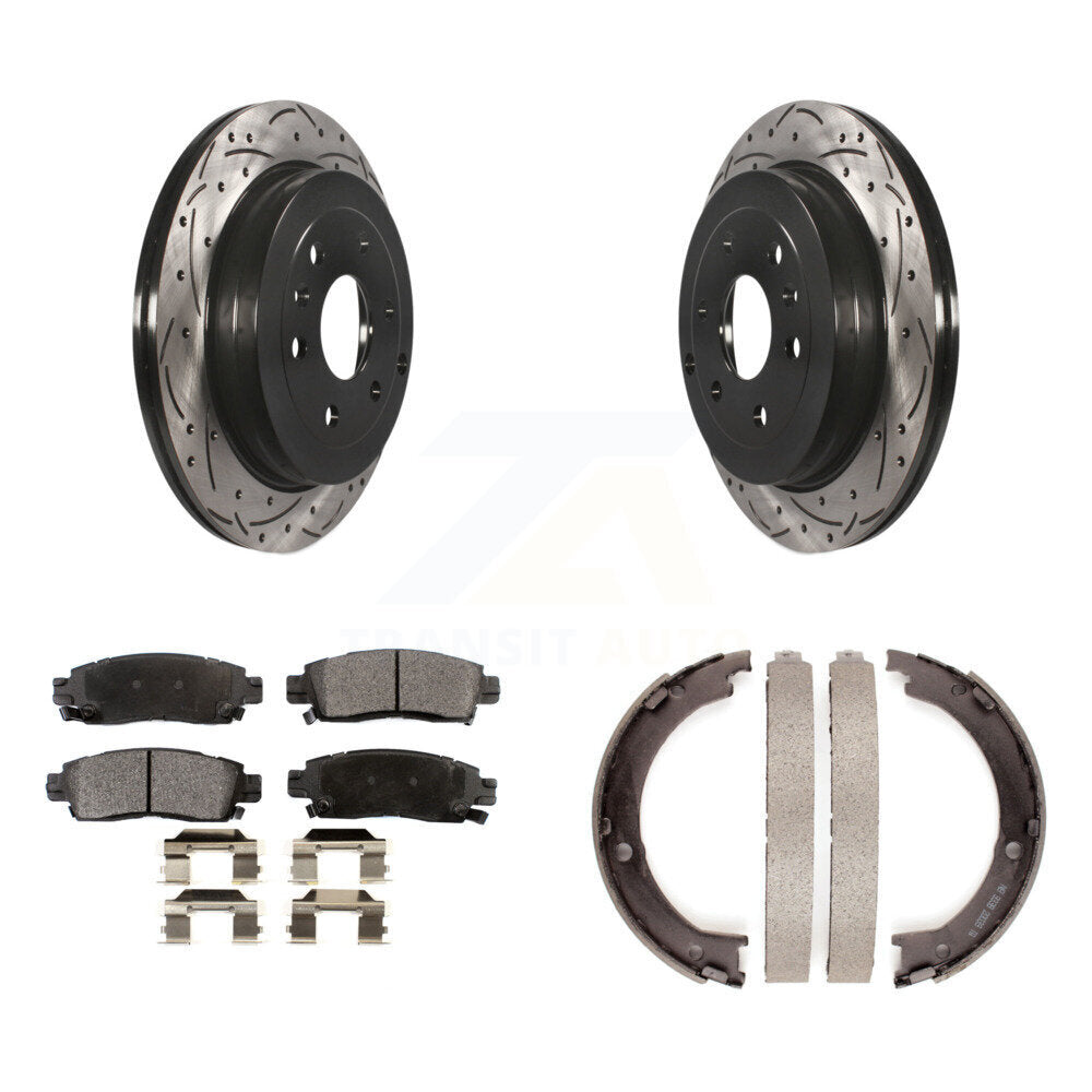 Coated Disc Rotors and Ceramic Brake Pads Kit-KDT-101625 - Kit.bestparts.ca Kit.bestparts.ca